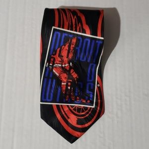 Vintage NHL Ralph Marlin Detroit Red Wings Tie
